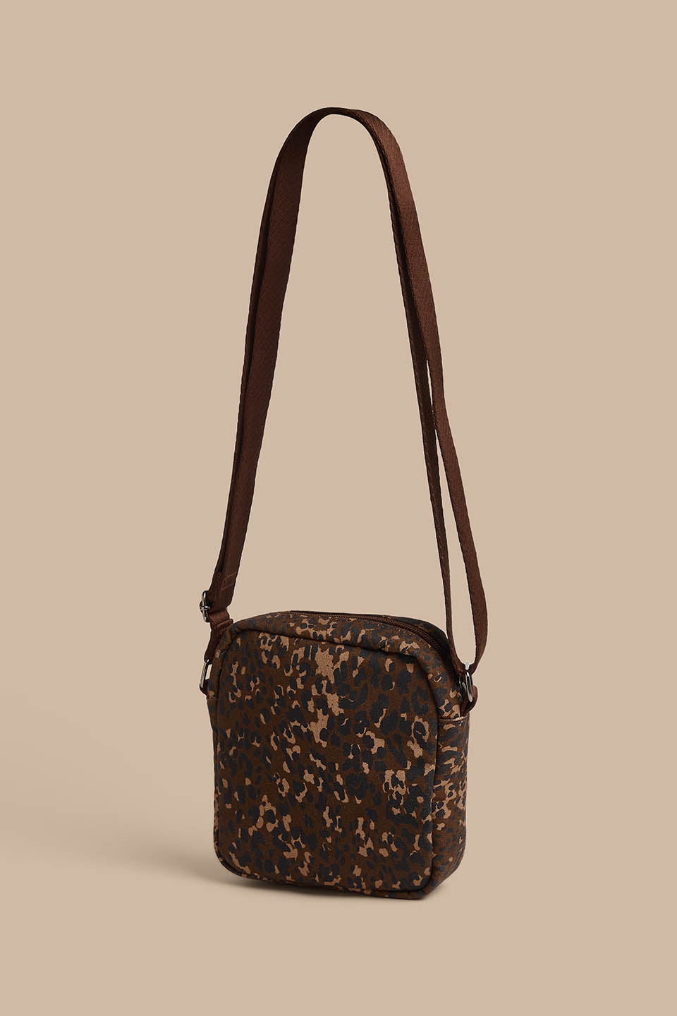 Roxton - Cotton Crossbody Bag in Animal