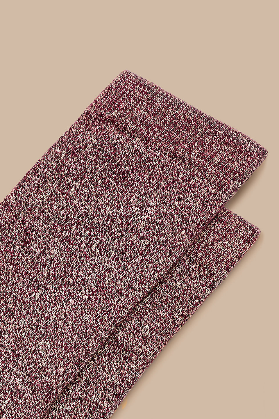 Sienna - Sock in Burgundy Marl