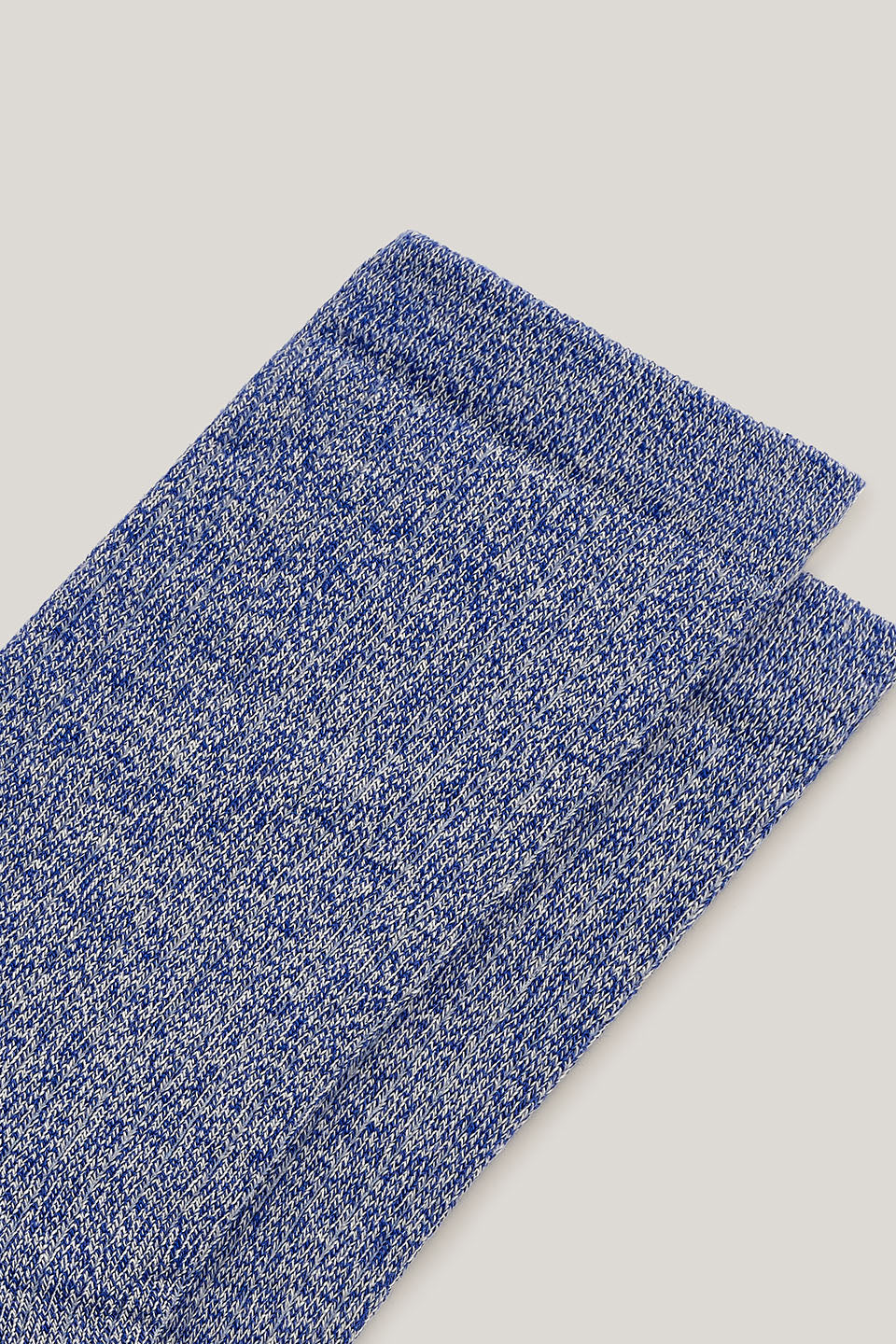 Sienna - Cotton Sock in Dark Blue Marl