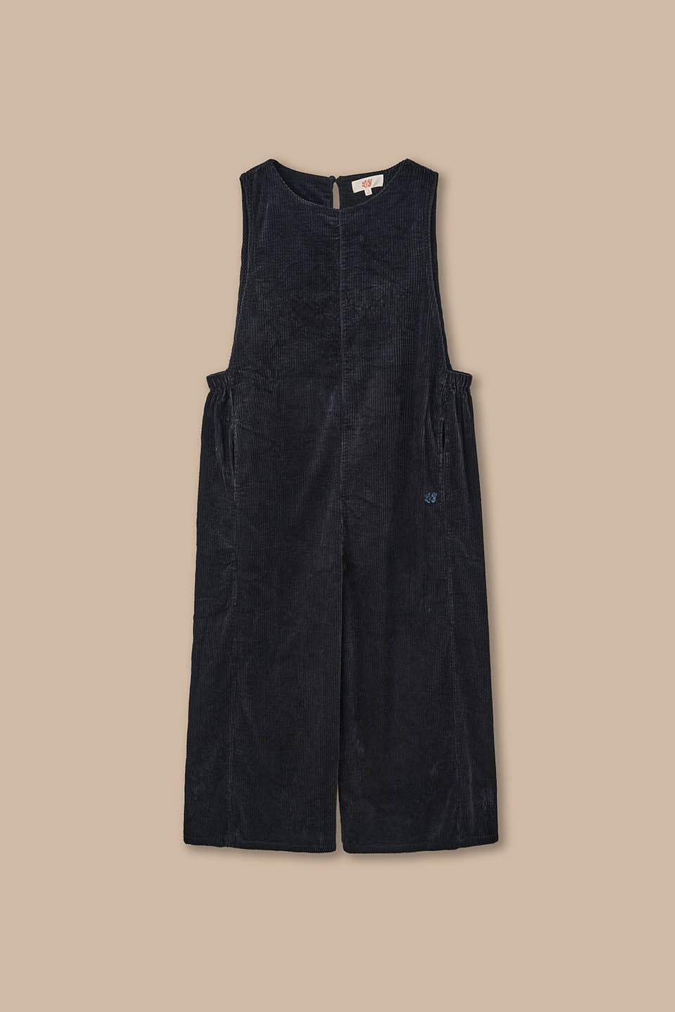 Tilda - Organic Corduroy Jumpsuit in Black