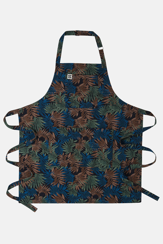 Ada - Cotton Apron in Artist Print by Emma Undrill