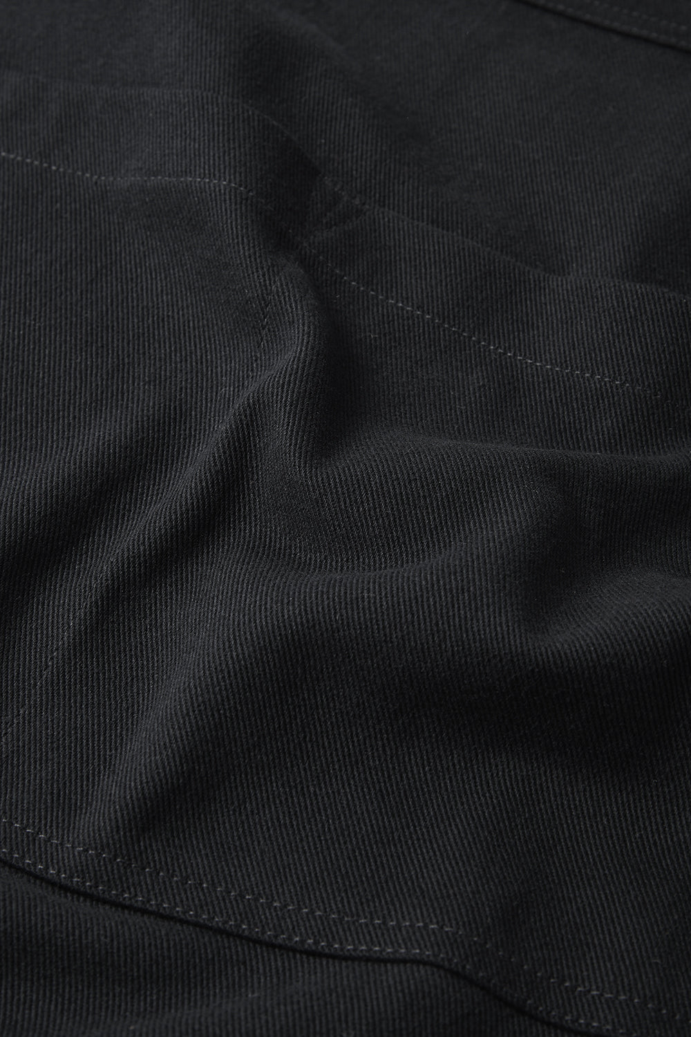 Ada - Heavyweight Cotton Apron in Black