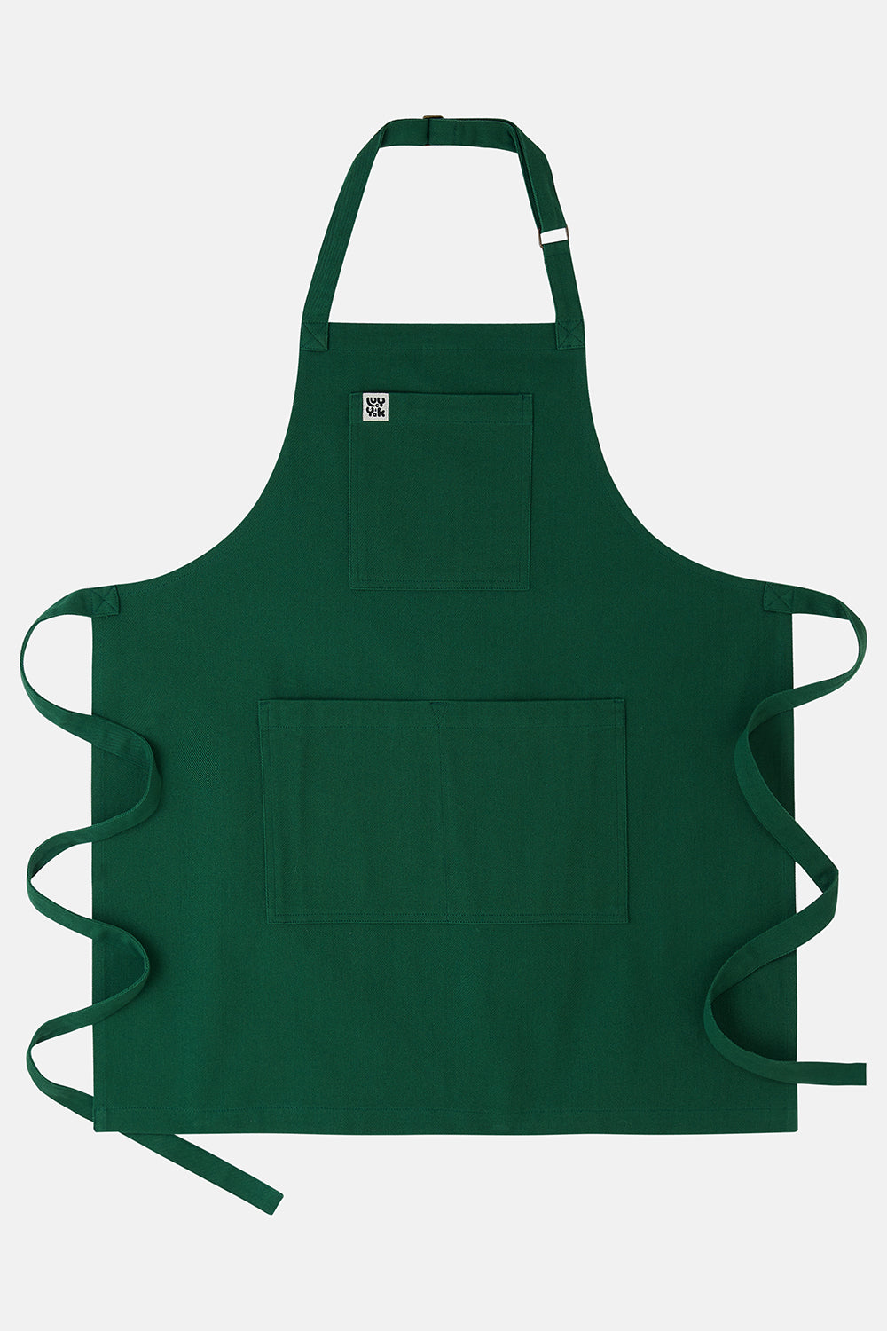 Ada - Heavyweight Cotton Apron in Posy Green