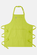 Ada - Cotton Apron in Lime