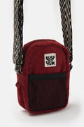 Brady - Corduroy Bag in Maroon