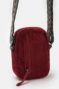 Brady - Corduroy Bag in Maroon