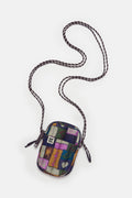 Brock - Recycled Polyester Crossbody Bag in Courtney Patchwork Print