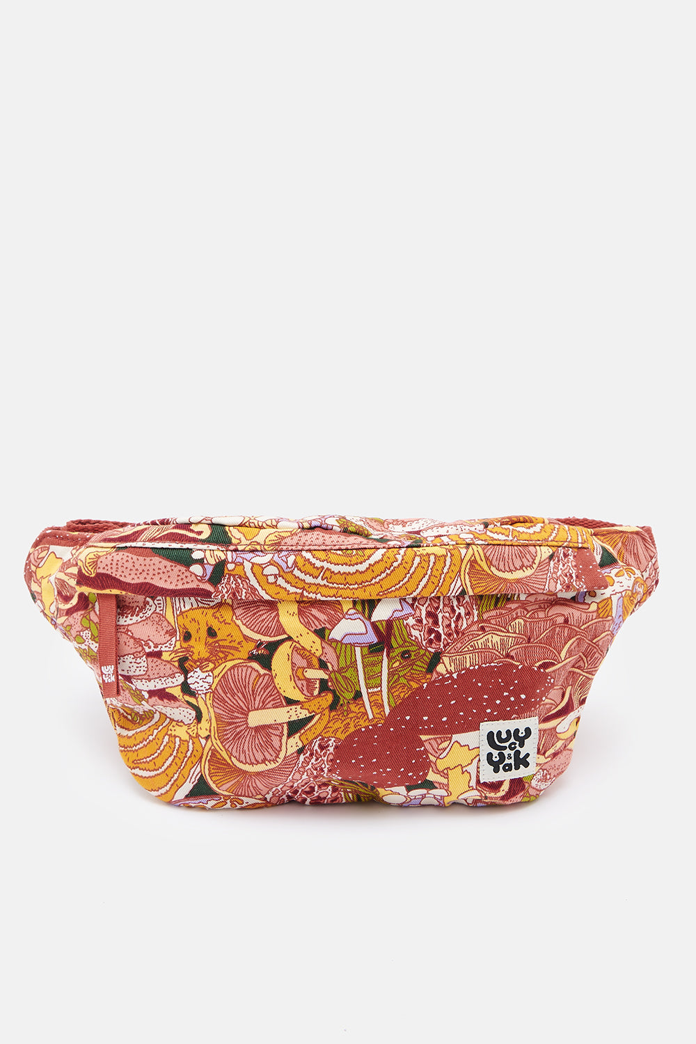 L.E. Brodie - Canvas Bumbag in Caroline Clark & Yak Print