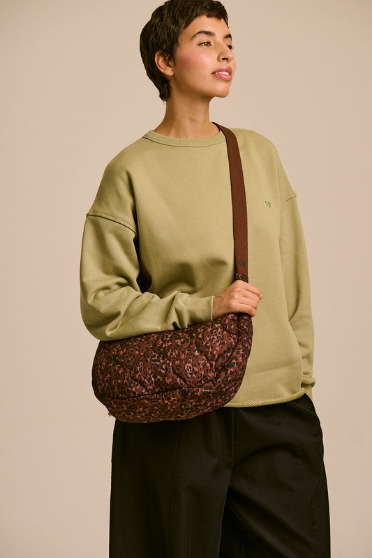 Bryony - Crossbody Bag Recycled Polyester in Animal