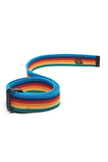 Flynn Belt: RECYCLED POLYESTER - Rainbow Stripe