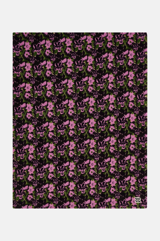 Blanket - Borg Fleece in Wilderley Floral Print