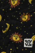 Braor - Polar Fleece Blanket in Black Orion Print