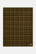 Blanket - Borg Fleece in Brown Cher Check Print