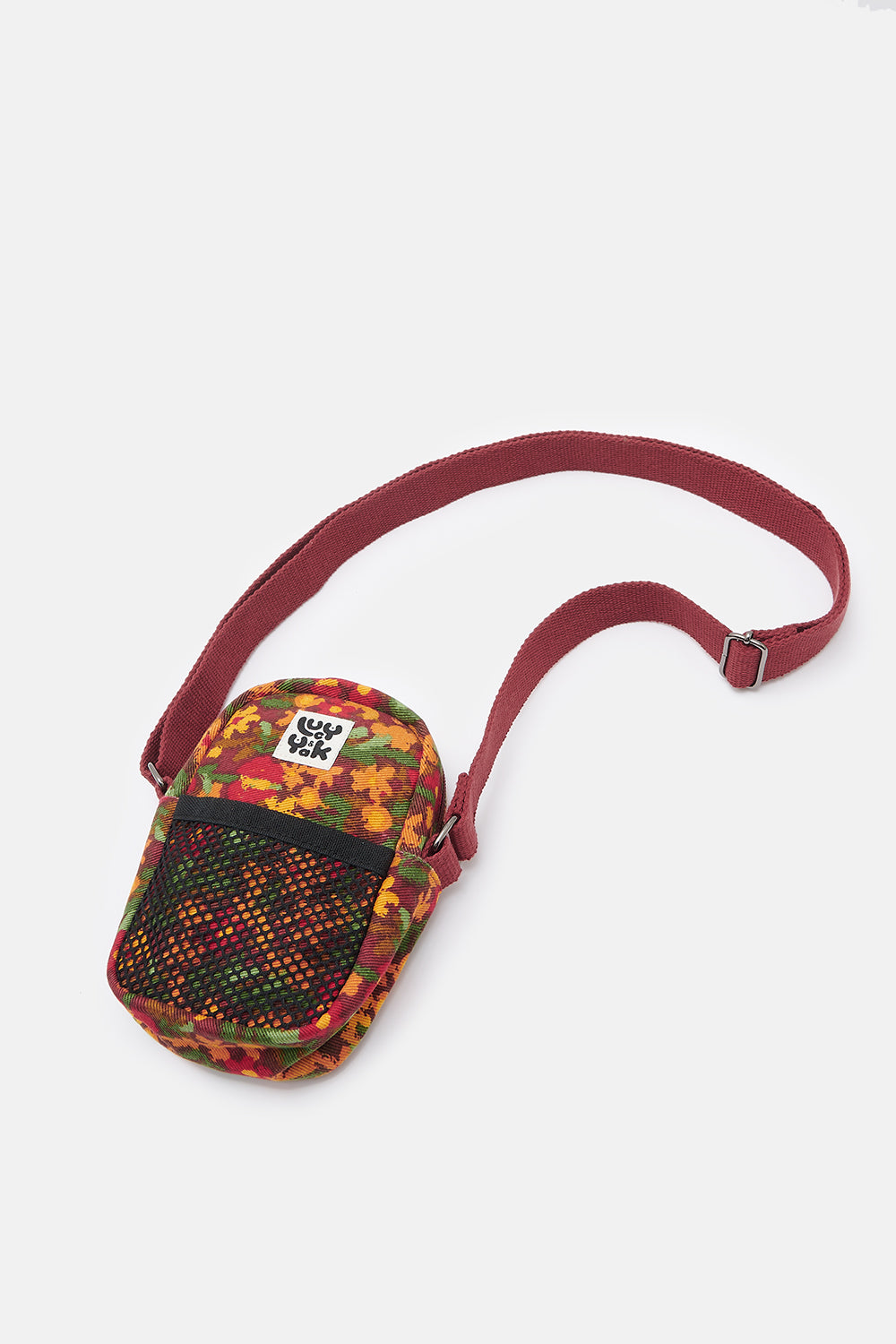 Brady - Crossbody Cotton Twill Bag in Rodeo Floral Print