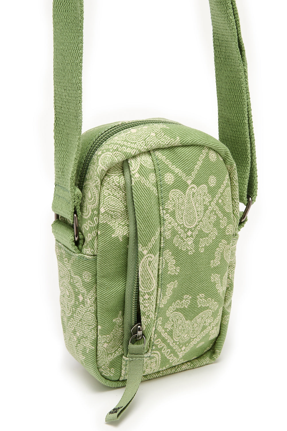 Brady - Crossbody Cotton Twill Bag in Eldorado Print