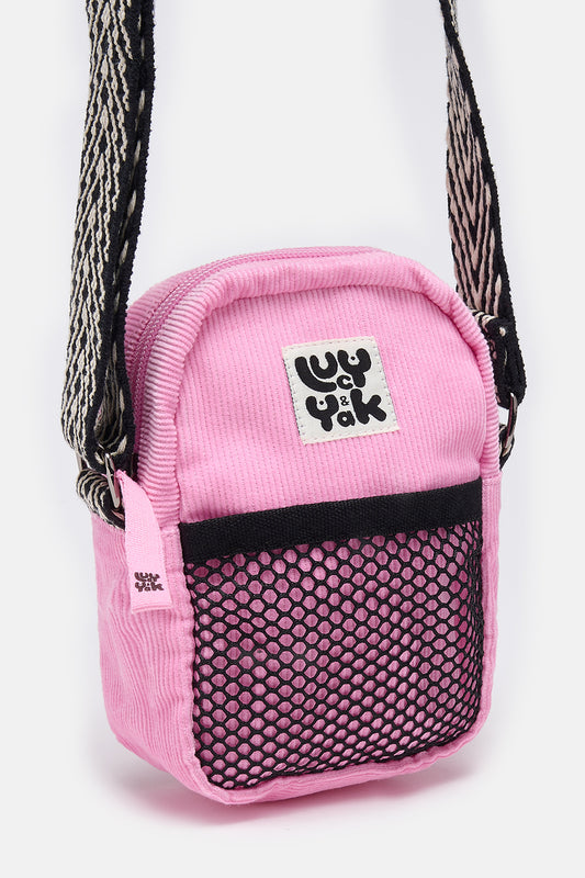 Brady Bag: ORGANIC CORDUROY - Pink Sorbet