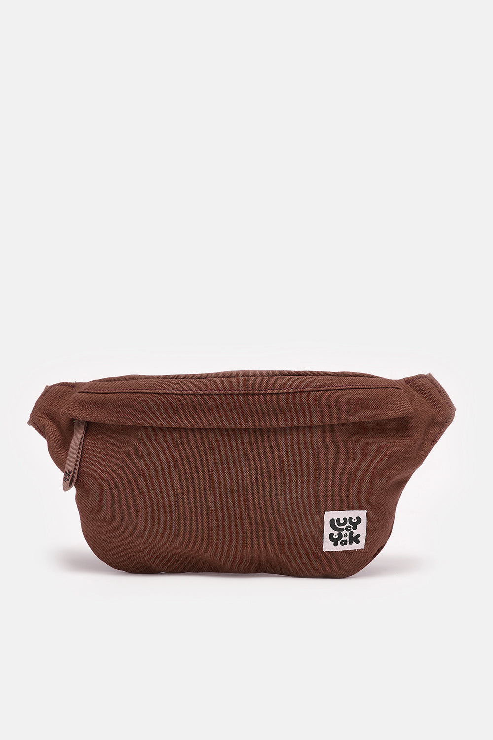 Brodie - Cotton Bumbag in Chestnut Brown