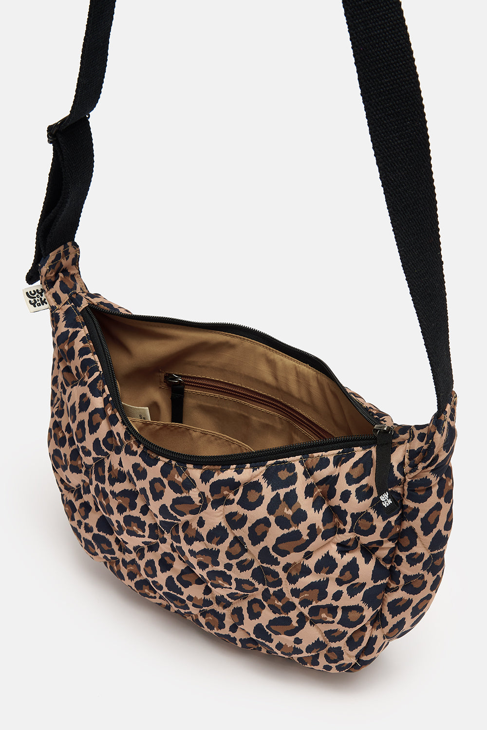 Bryony - Cross Body Bag in Leo Print