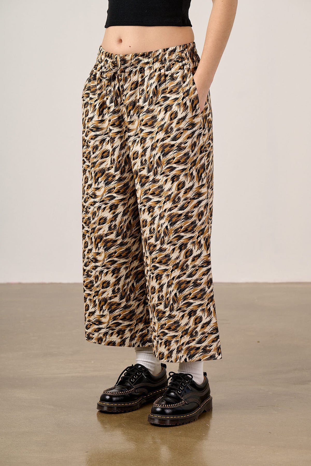 Chuck Cotton Trousers Leo Swirl