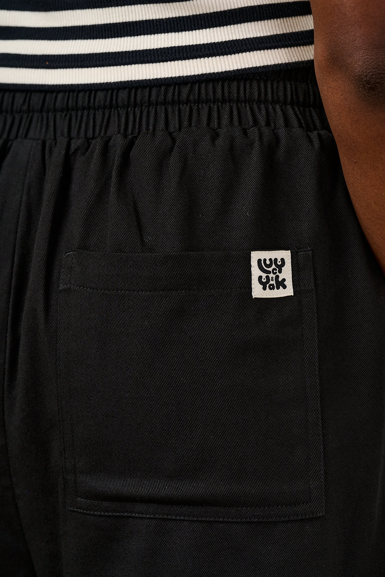 Charlie - Cotton Shorts in Black – Lucy & Yak