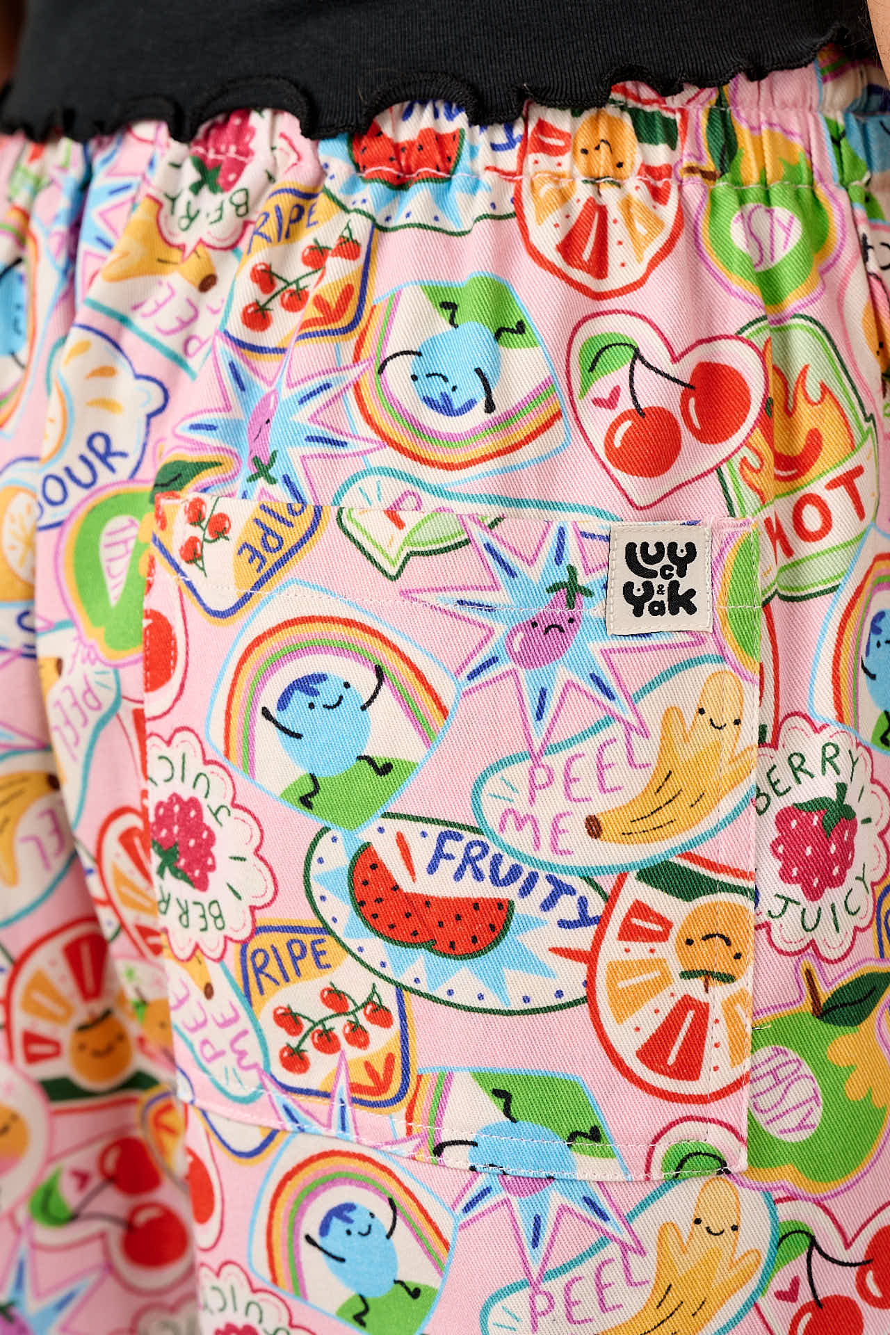 L.E Chuck - Cotton Trousers in Pink Brooke Hornsby & Yak