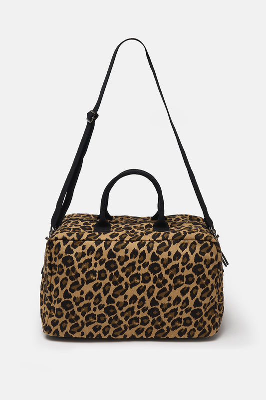 Coppola - Twill Weekend Bag in Leo Print