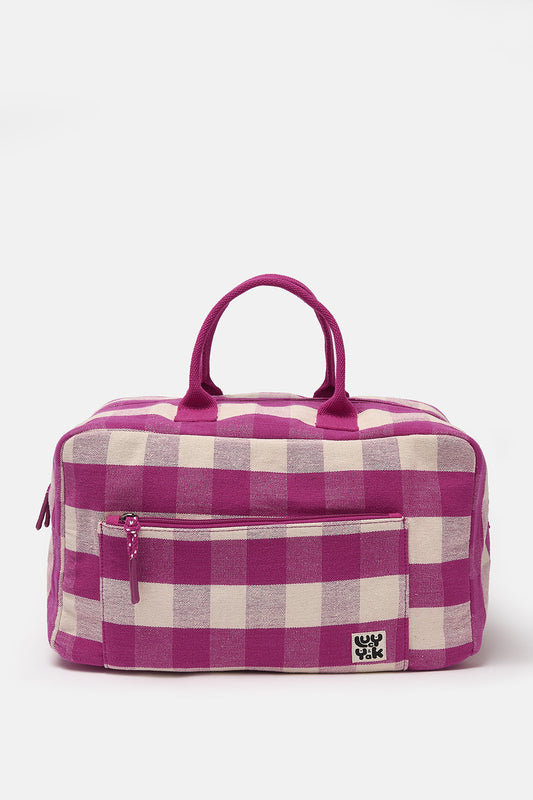 Coppola - Deadstock Weekend Bag in Pink Check