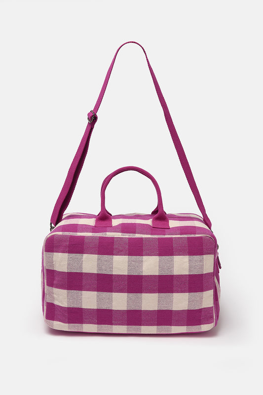 Coppola - Deadstock Weekend Bag in Pink Check