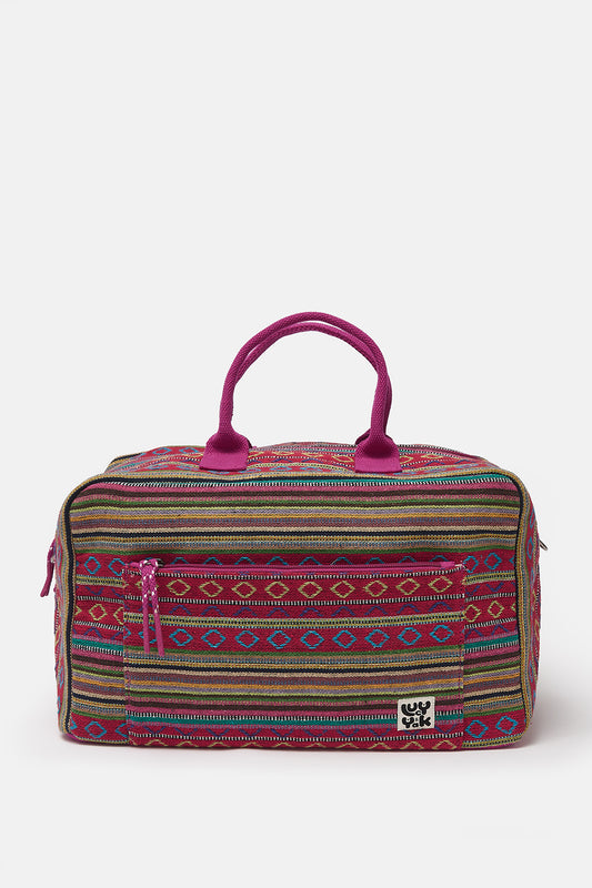 Coppola - Deadstock Weekend Bag in Stripe Jacquard