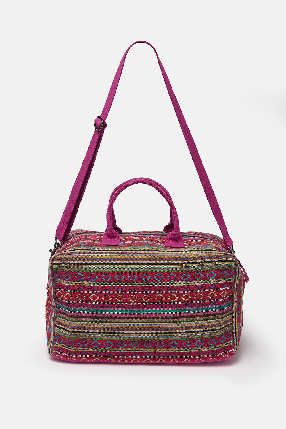 Coppola - Deadstock Weekend Bag in Stripe Jacquard Print