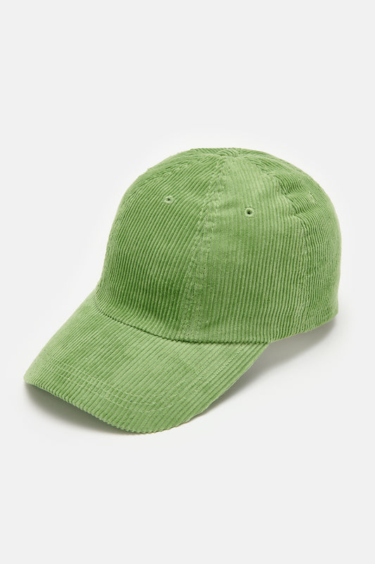 Cap: ORGANIC CORDUROY - Pickle Green