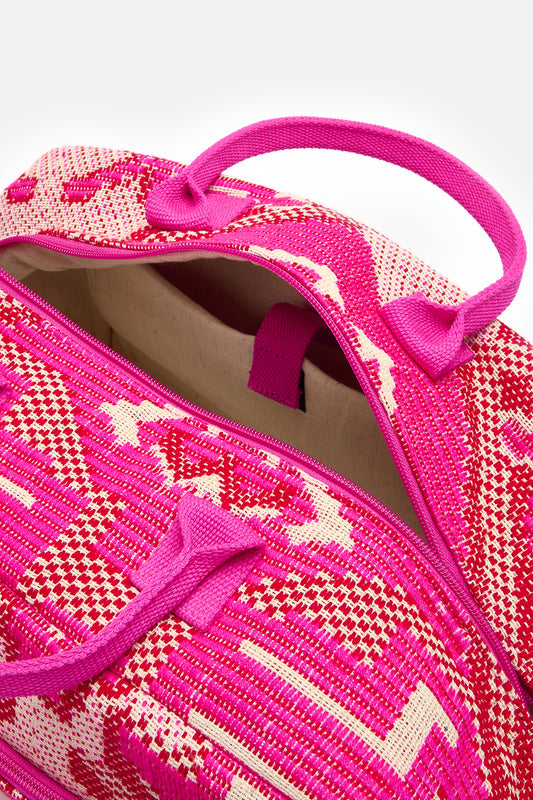 Coppola Weekend Bag: DEADSTOCK FABRIC - Hot Pink