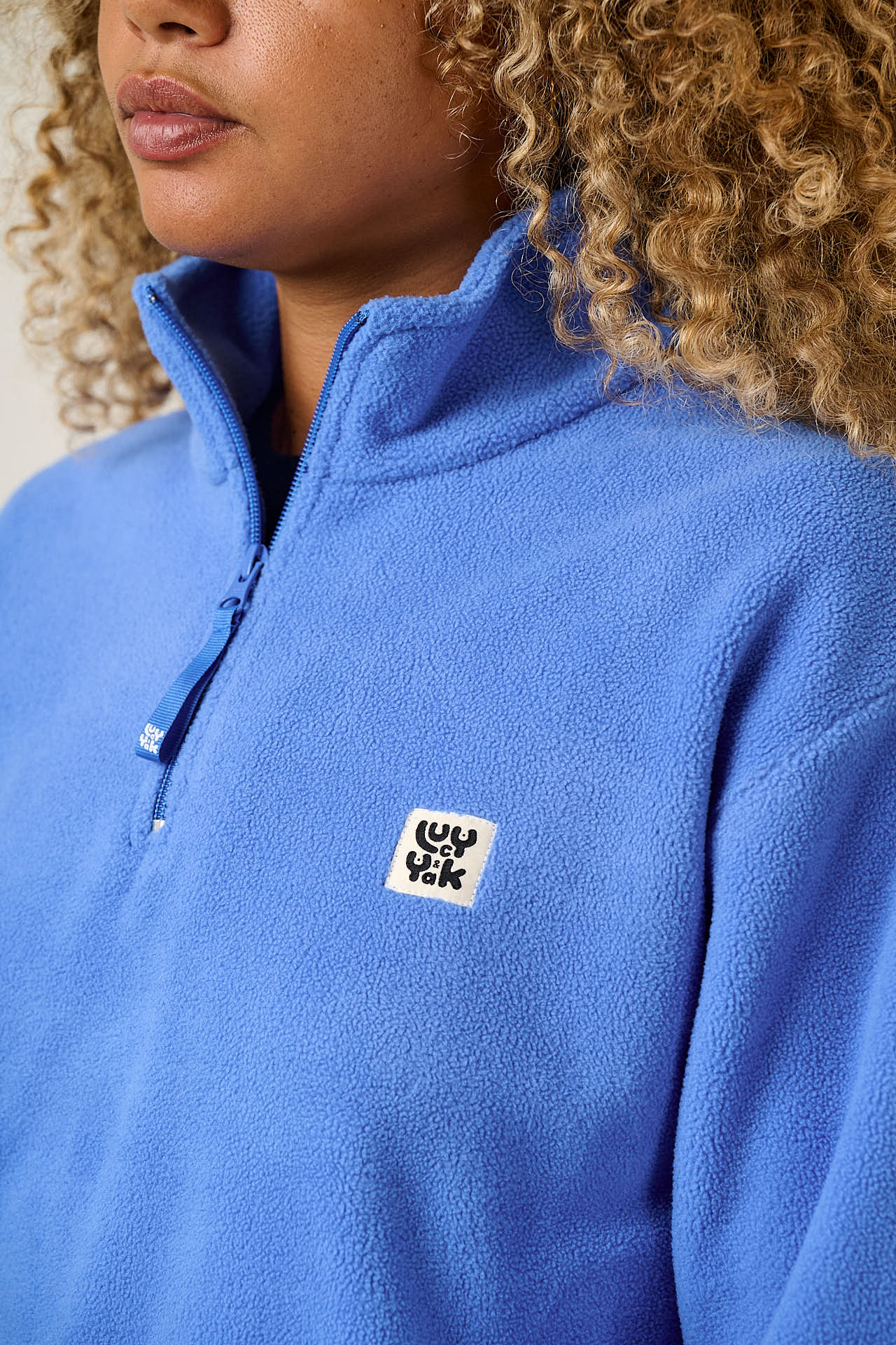 Stevie - Fleece in Blue
