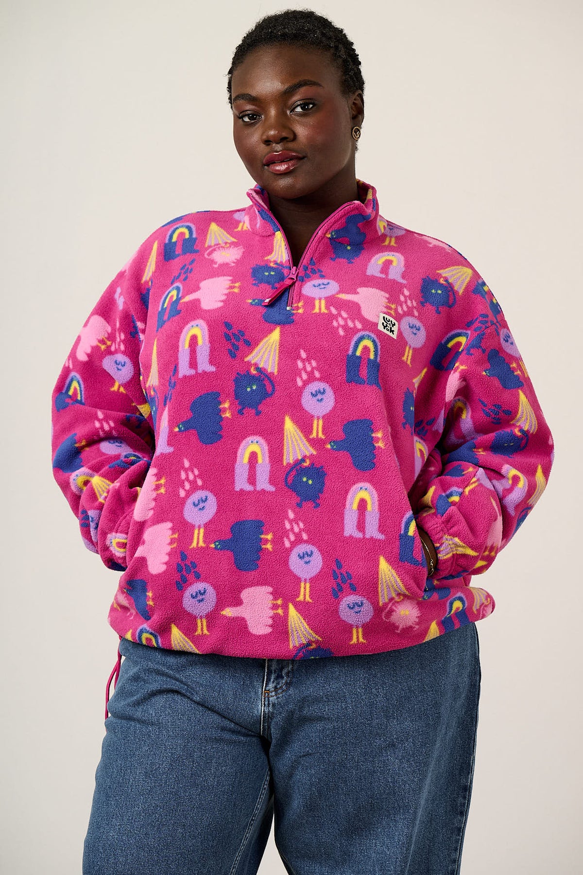 Stevie - Recycled Polyester Fleece in Studio Arhoj & Yak