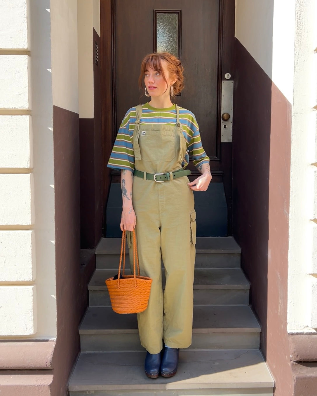 Colorado Cotton Cargo Dungarees Herb Garden