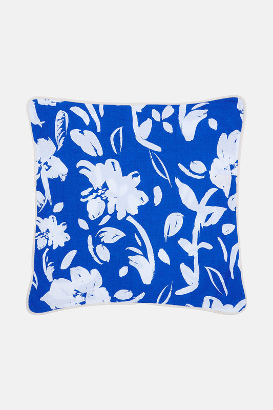 Cushion Cover: DEADSTOCK FABRIC - Blue Bloom