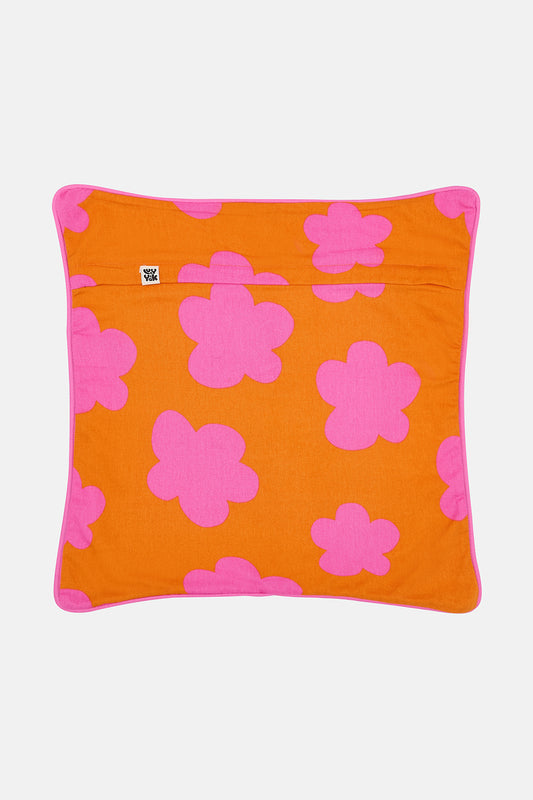 Cushion Cover: DEADSTOCK FABRIC - Orange Tammy Pink