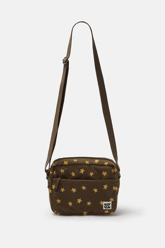 Dara - Crossbody Corduroy Bag in Rodeo Star Embroidery