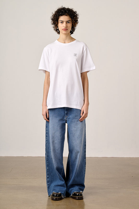 Denver T-Shirt - Organic Cotton in White