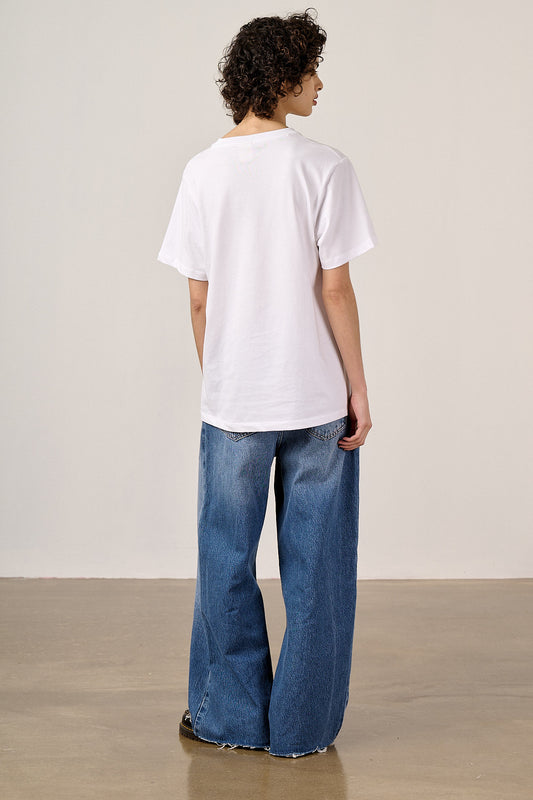 Denver T-Shirt - Organic Cotton in White