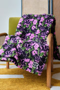 Blanket - Borg Fleece in Wilderley Floral Print