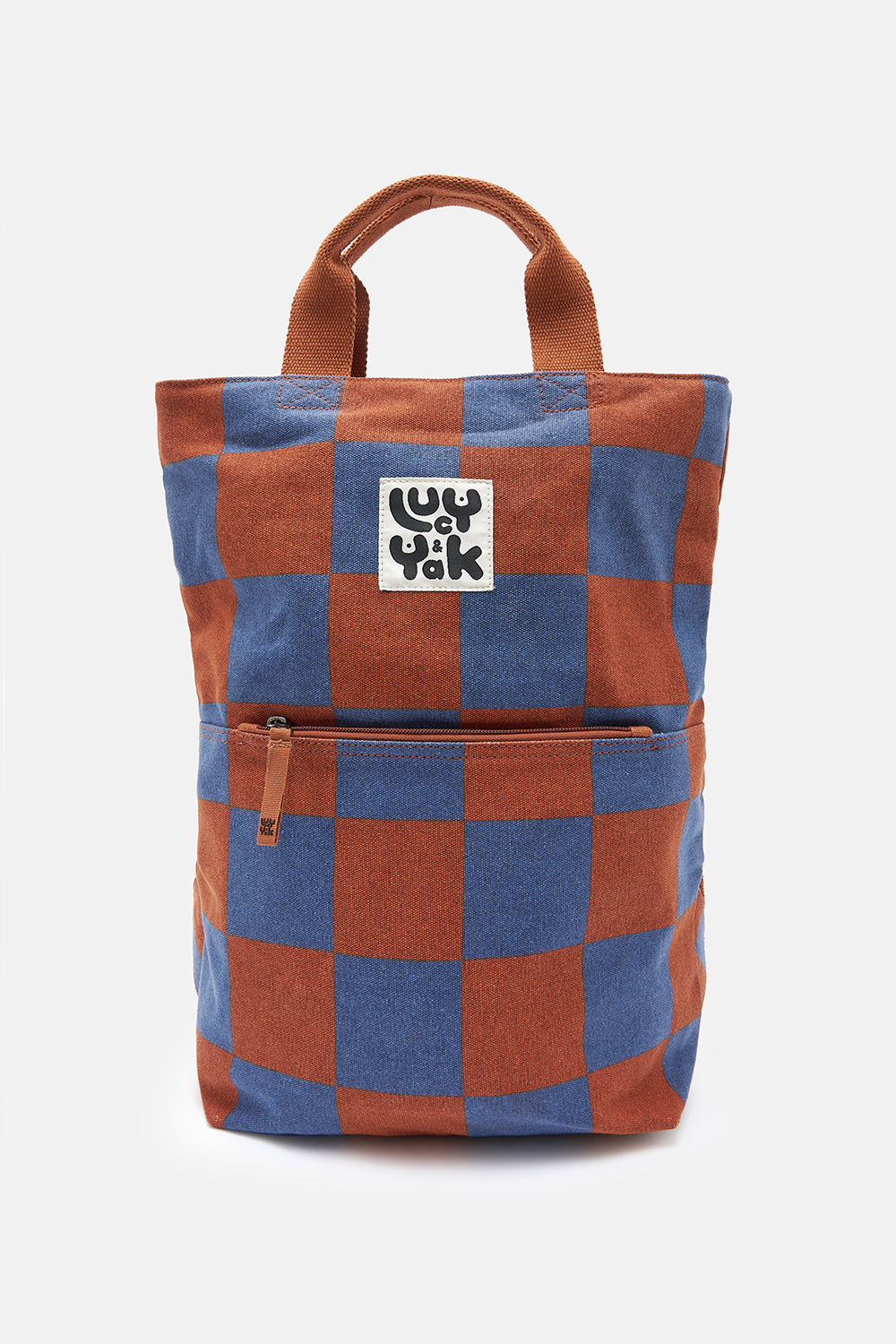 Dylan - Canvas Backpack in Chester Check Print