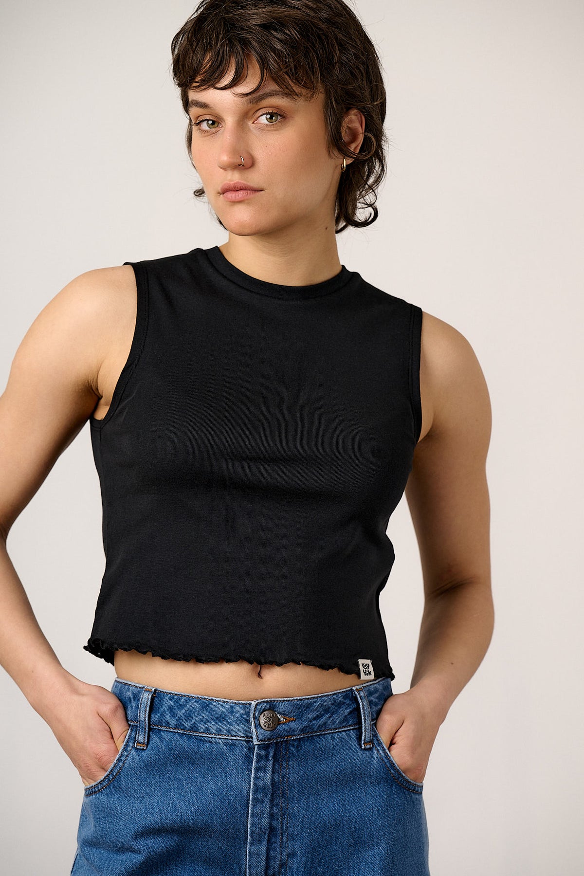 Etta Cotton Jersey Sleeveless Tank