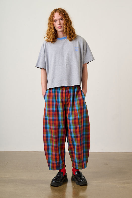 Everlie Oversized T-Shirt - Organic Cotton in Grey Marl