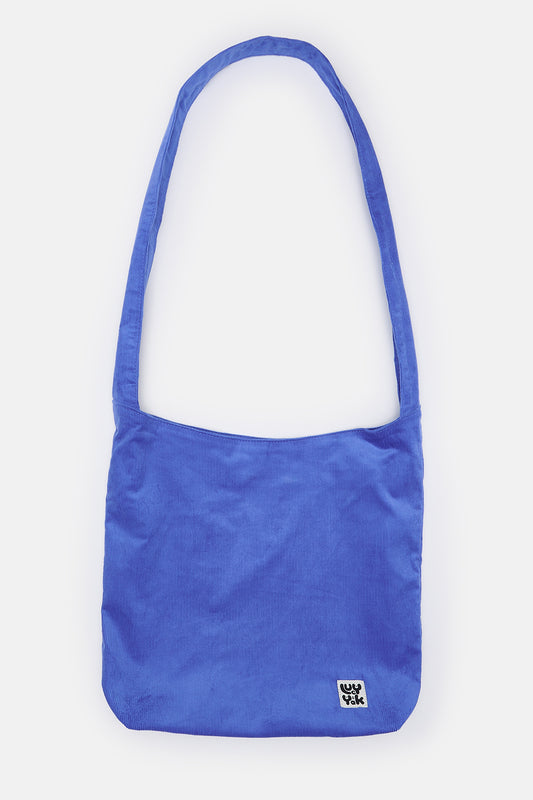 Erin Shoulder Bag: DEADSTOCK FABRIC - Cobalt Blue