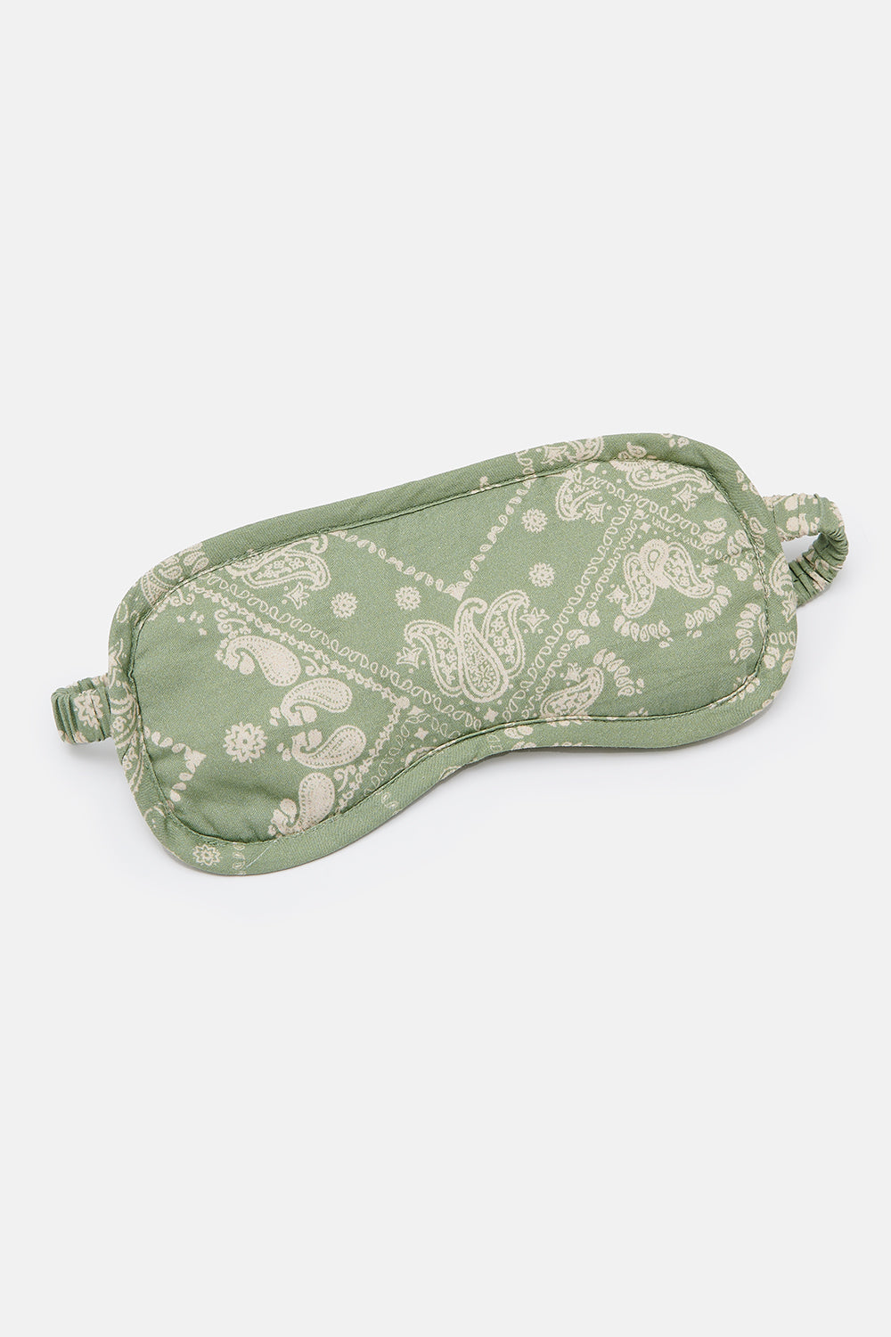 Eye Mask in Green Eldorado Print