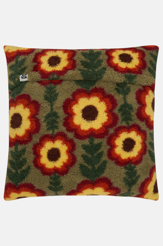 Cushion Cover: DEADSTOCK FABRIC - Flowers in a Row