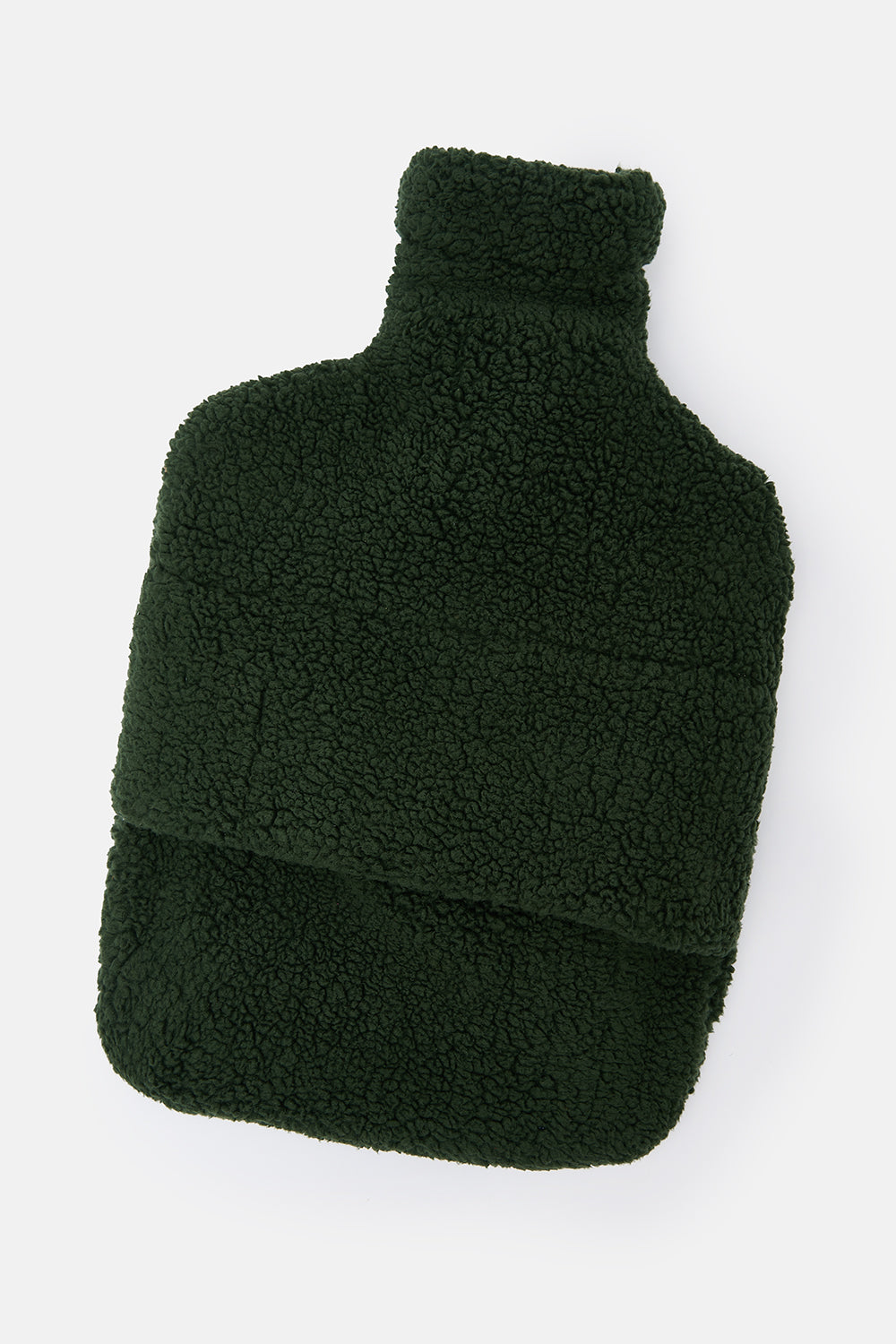 Hot Water Bottle Cover in Pine Green