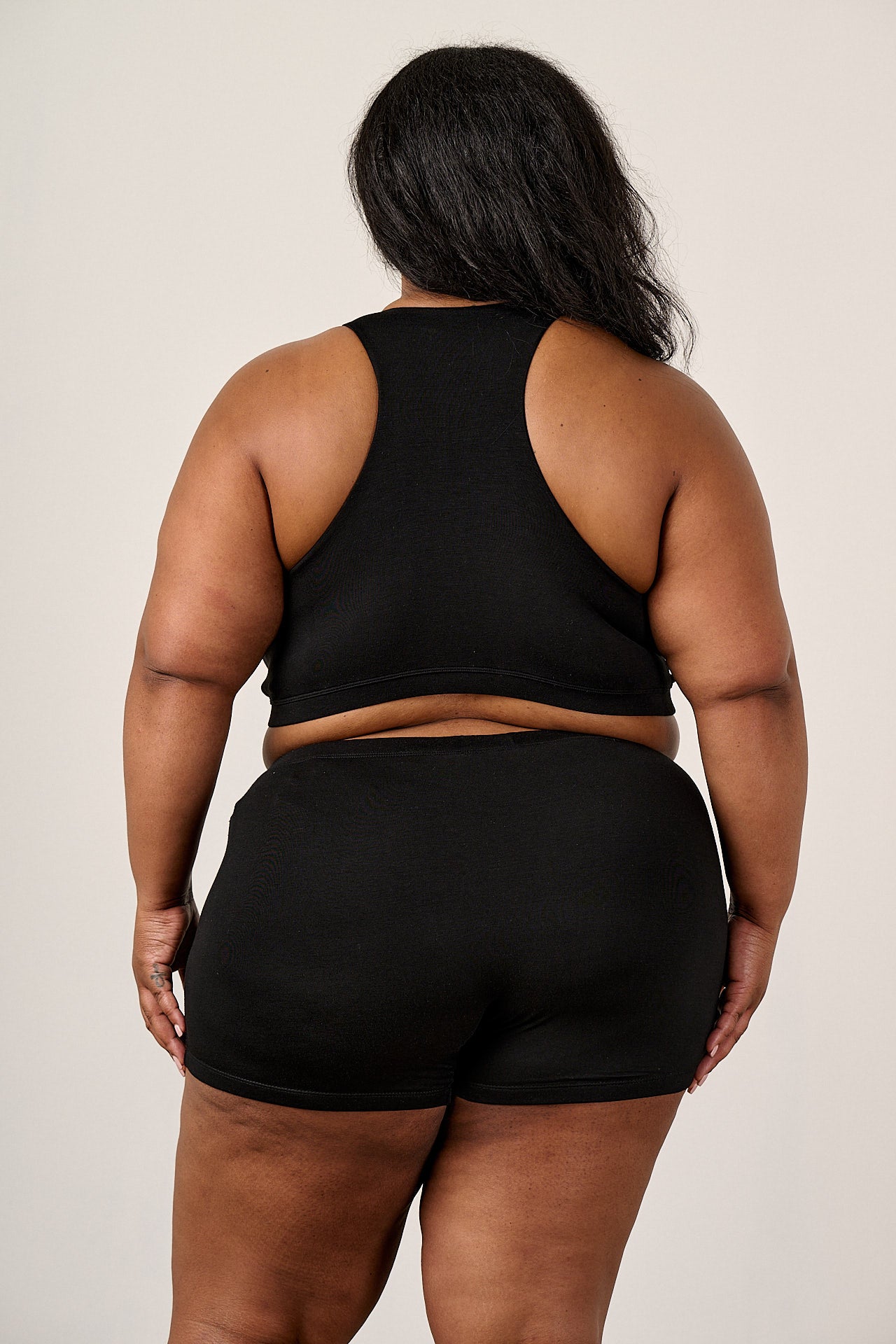 Kit - Viscose Boxer Shorts in Black