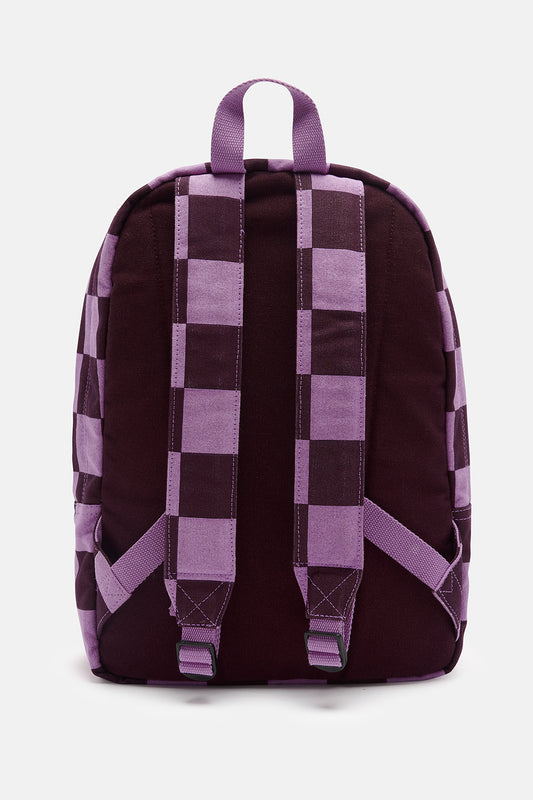 Kellie Backpack: COTTON CANVAS - Harmon Checkerboard